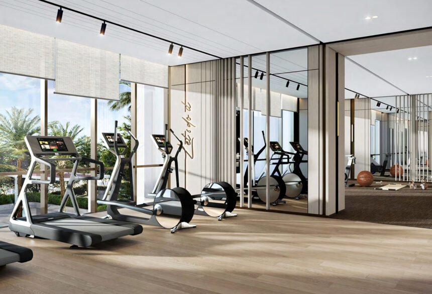 Fitness studio withmodern equipment